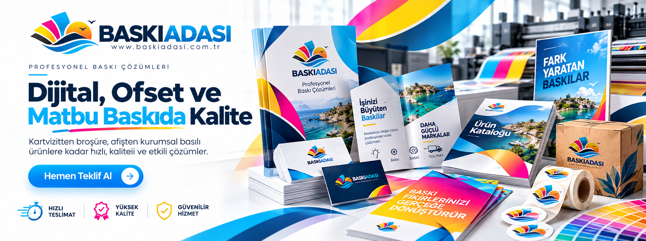 Dijital Baskıda Canlı Renkler