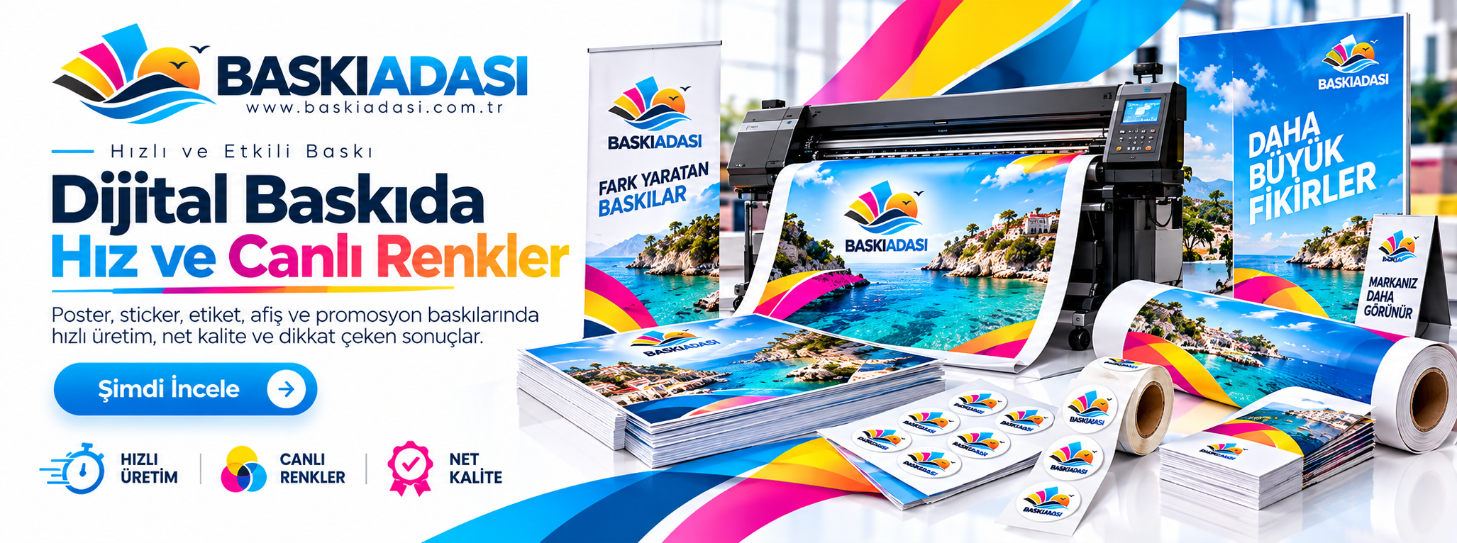 Etiket & Sticker Baskı